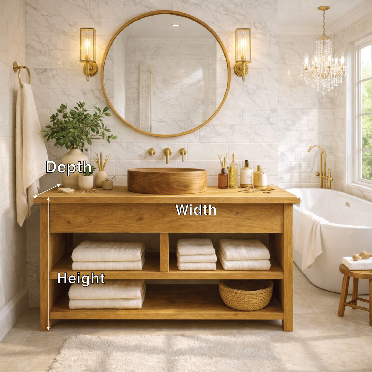 Farmhouse Wood Bathroom Vanity Cabinet With Drawers And Storage Bathroom Vanity Base
